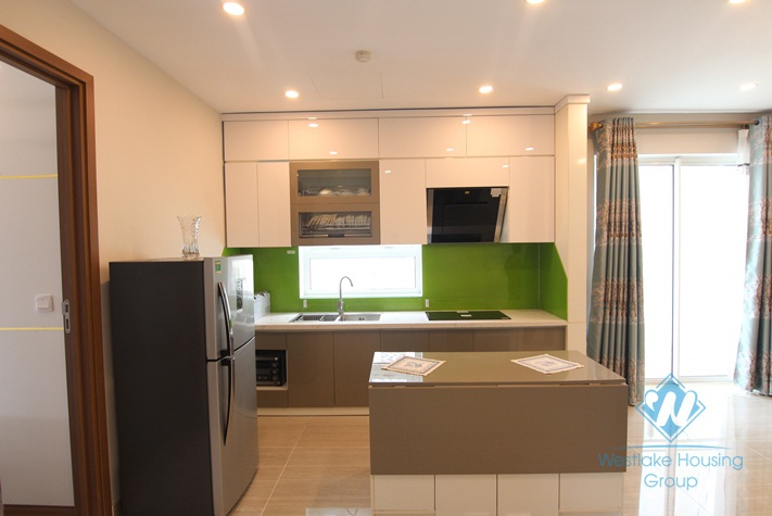 Brand new and cheap two bedrooms apartment for rent in Ciputra, Tay Ho, Ha Noi